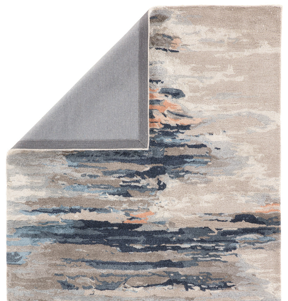 Jaipur Living Ryenn Handmade Blue/Pink Rug, 6'x6' Round