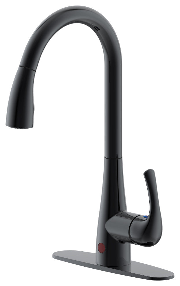 Kitchen Dual Sensor Automatic Touch Controlled Faucet, Oil Rubbed Bronze