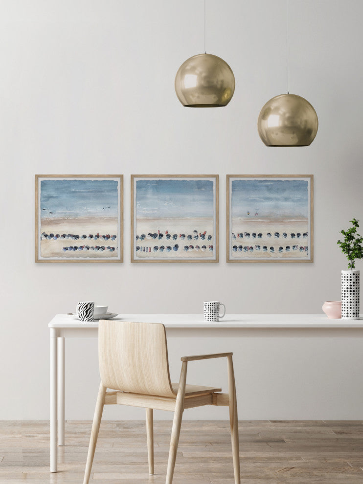 Take the Plunge Triptych, 3-Piece Set, 32x32 Panels
