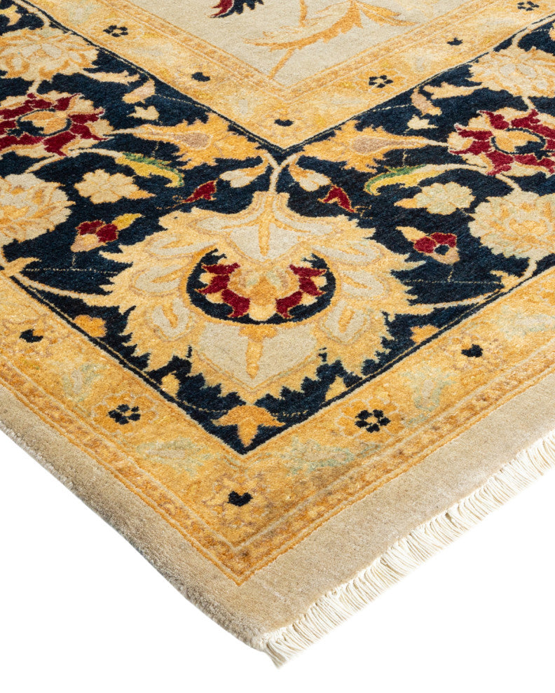 Mogul, One-of-a-Kind Hand-Knotted Area Rug Ivory, 9' 0" x 11' 10"