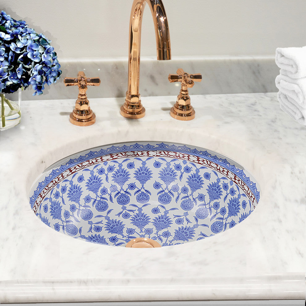 Nantucket Sinks Santorini Italian Fireclay Vanity Sink
