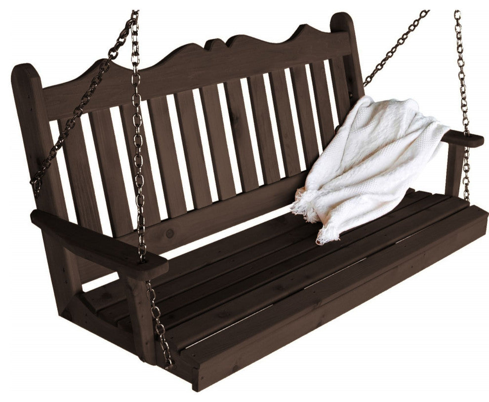 Pine Royal English Swing, Walnut Stain, 6 Foot