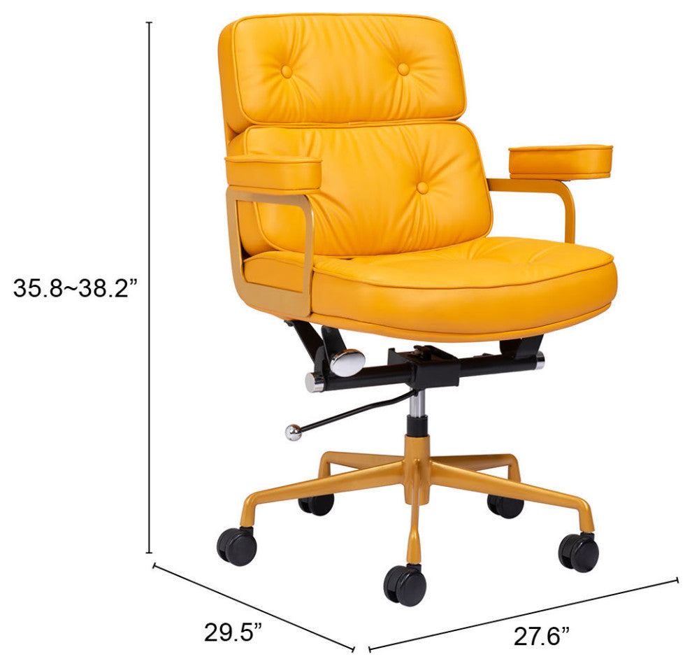 Smiths Office Chair Yellow