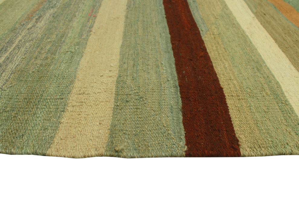 Winchester Kilim Aethelst Green Rug
