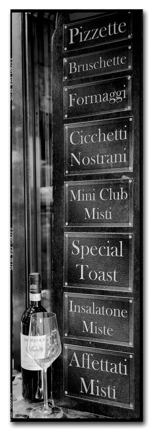 Alan Blaustein 'Veneto Caffe' Canvas Art, 6x19