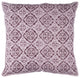 Surya D'orsay DOR-002 20"x20" Pillow Kit, Mauve/Dark Purple
