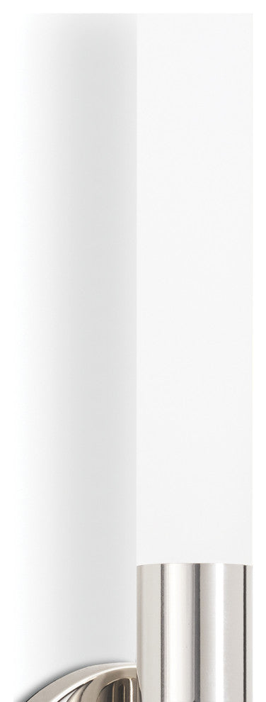 Wick Hilo Sconce, Polished Nickel