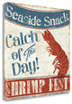 24" Catch of the Day Giclee Wrap Canvas Wall Art