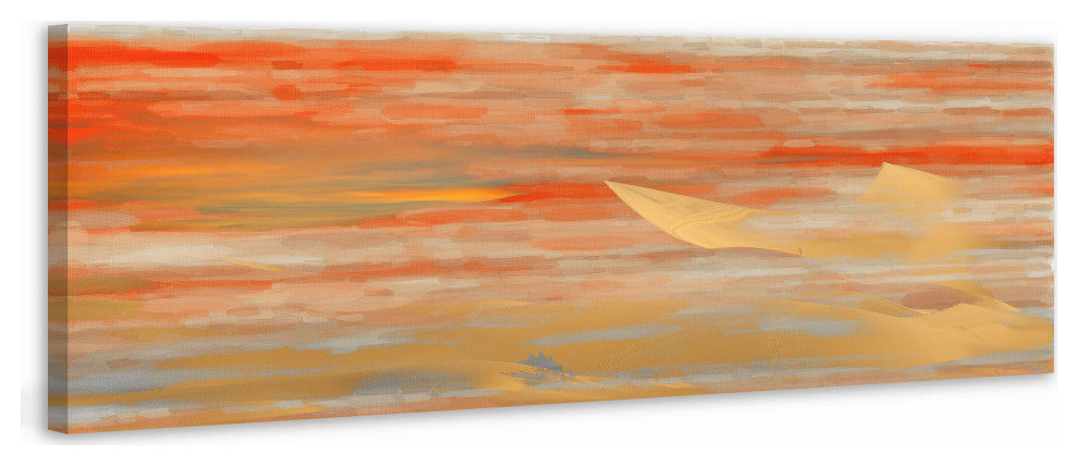 "Tichia" Print on Canvas, 60"x20"