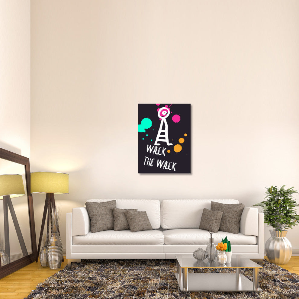 "Walk The Walk Poster 2" Fine Art Print