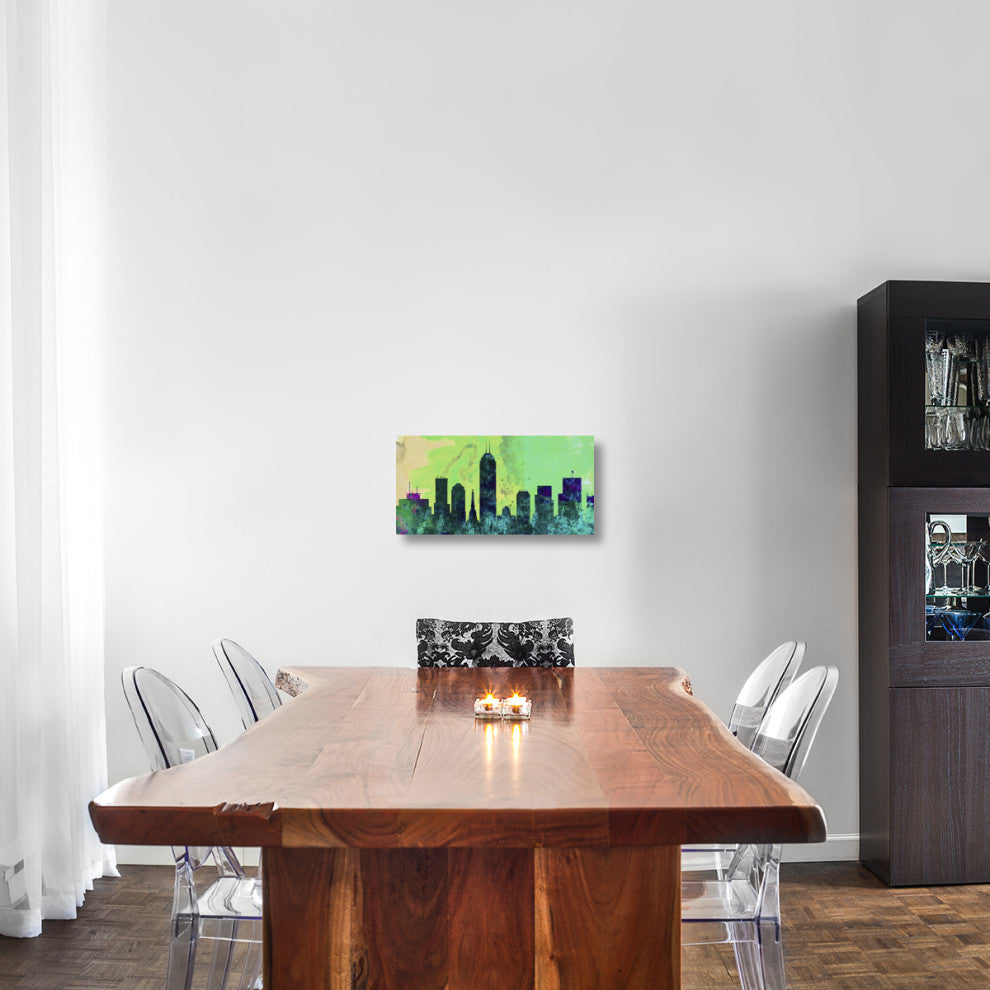 "Indianapolis City Skyline" Fine Art Print