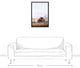 Rustic Barn Sunrise 20x30 Black Floating Framed Canvas