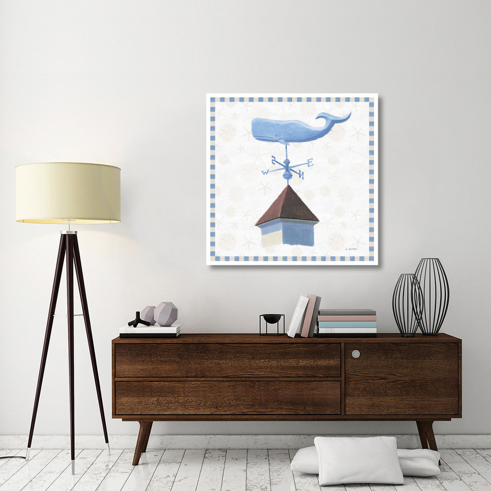 "Beach Days V" Digital Paper Print by James Wiens, 42"x42"