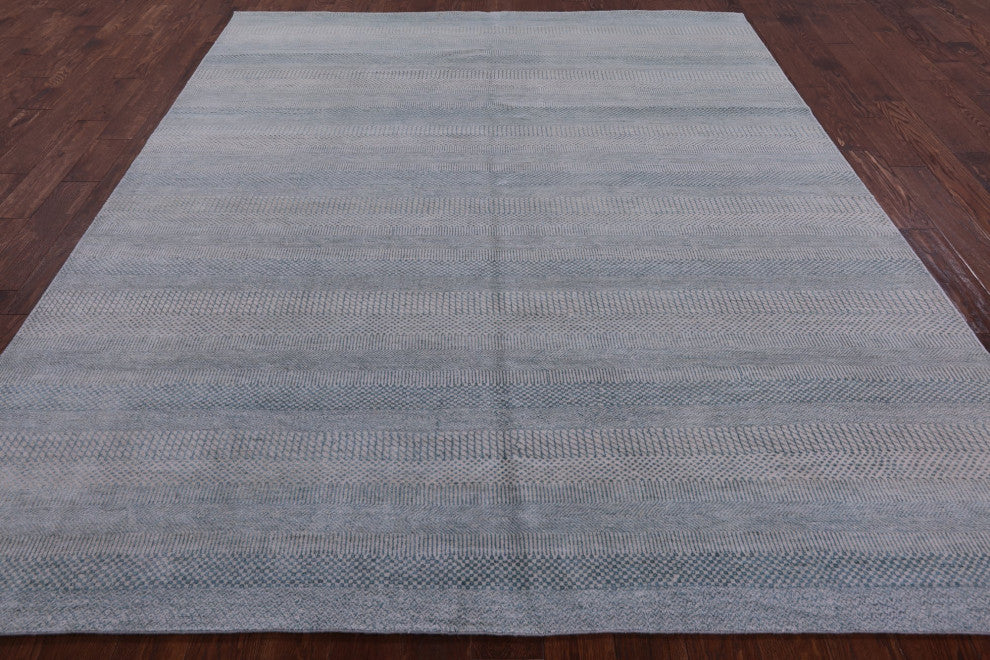 Wool and Silk Handmade Savannah Gabbeh Rug 8' 2" X 10' 0" Q8446