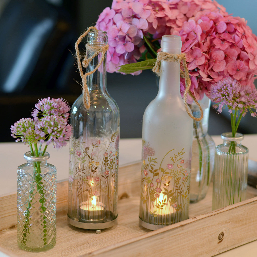 Meadow Flowers Tea Light Holder Set