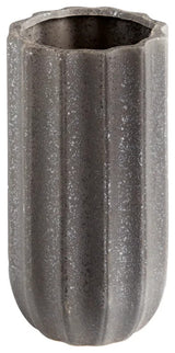 Cyan Small Brutalist Vase 11187, Grey