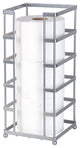 Toilet Paper Reserve Chrome Finish, Square