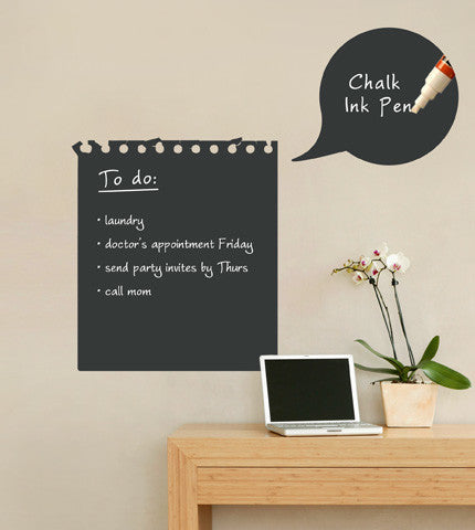 Chalkboard Memo Wall Decal