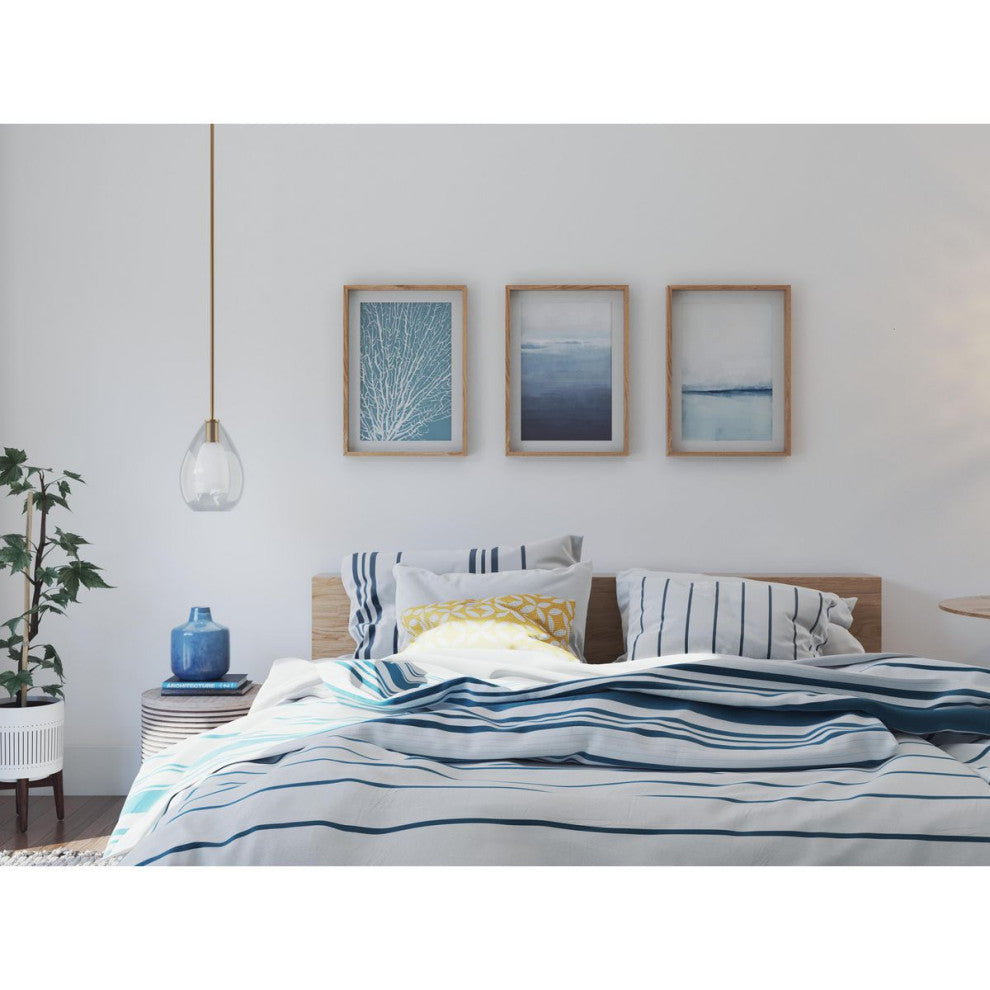 Carillon Collection One-Light Contemporary Pendant, Brushed Gold