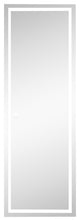 LED Vanity Wall Mounted Fitting Mirror, Vertical/Horizontal, 22x65", Inner Light, Touch