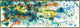 88x30 Smile Again III, Framed Artwork, Gold