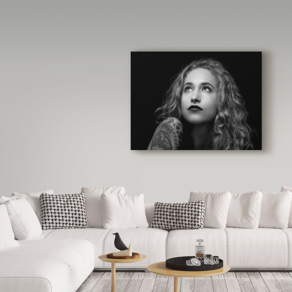 Nick Van Dijk 'Sophie Jane Portrait' Canvas Art, 19"x14"