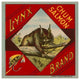 "Lynx Brand Chum Salmon" Digital Paper Print by Retrolabel, 46"x46"