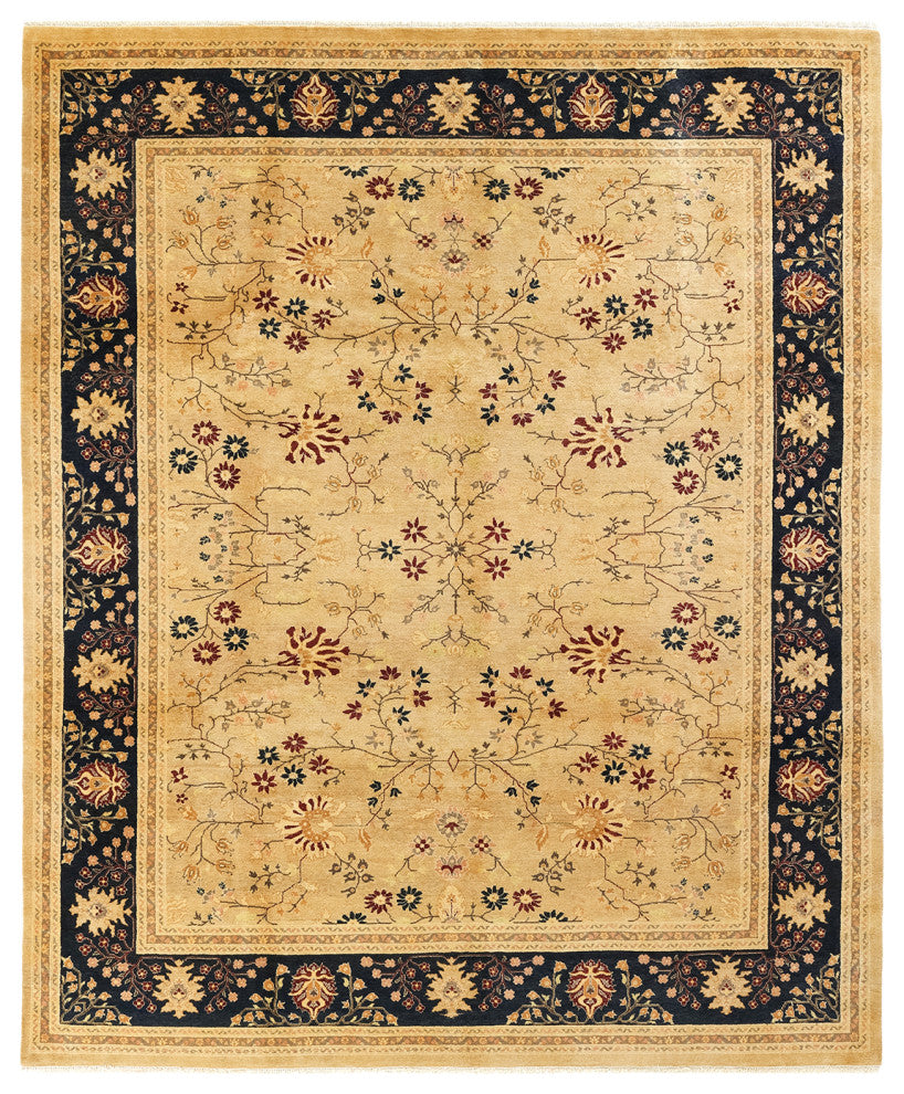 Mogul, One-of-a-Kind Hand-Knotted Area Rug Ivory, 8'1"x9'9"