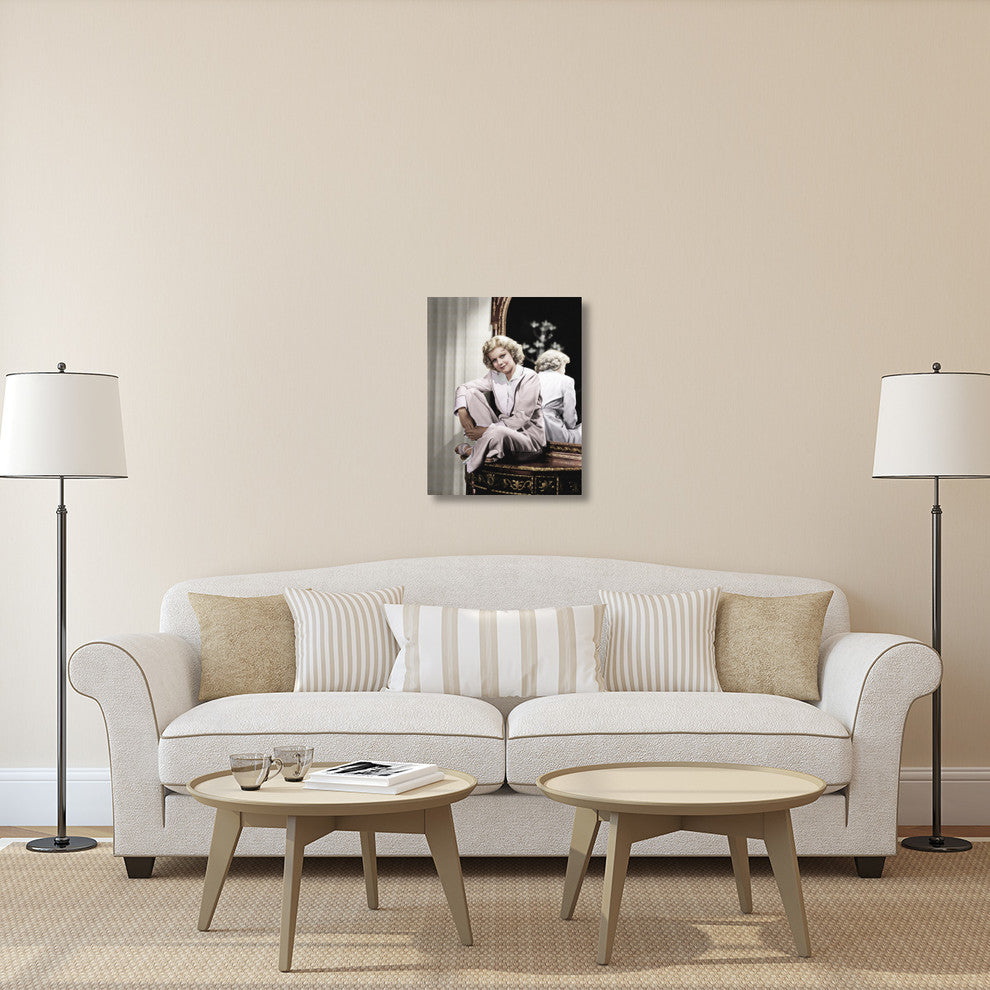 "Jean Harlow" Stretched Canvas Giclee by Hollywood Photo Archive, 23"x30"