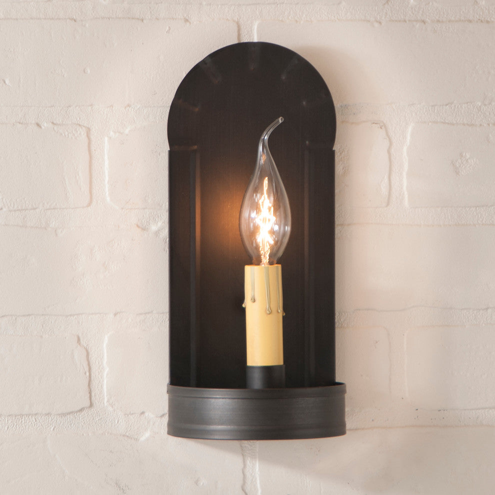 Fireplace Sconce, Kettle Black