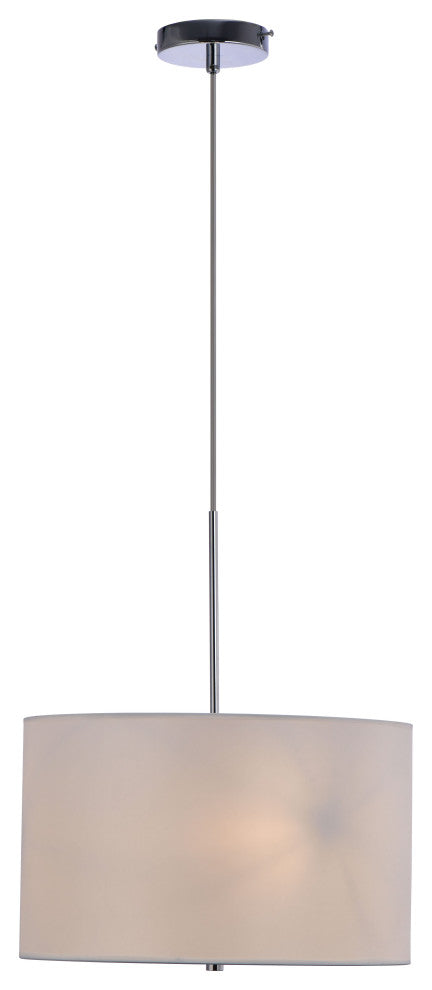 Lazzur Aujon 3 Light 16" Polished Chrome Pendant