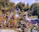 Pierre Auguste Renoir The Garden at Fontenay Premium Canvas Print