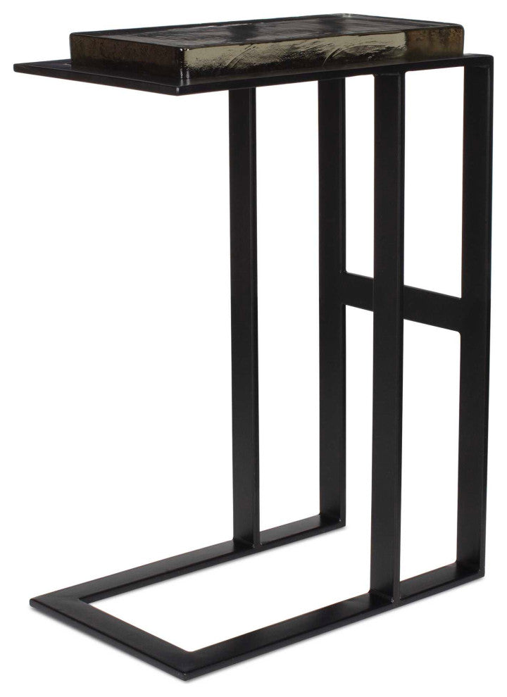 Uttermost Soma Black Accent Table