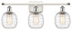 Innovations 516-3W-WPC-G1013-LED 3-Light Vanity Light, White, Polished Chrome
