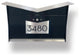 ButterFly Box: Contemporary, Modern, Wall-Mounted Mailbox, Black & Stainless