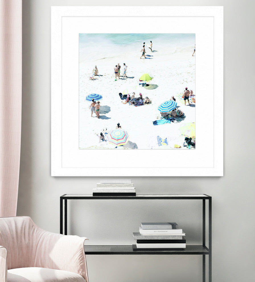 "Happy Days" Matted and Framed 36" x 36"