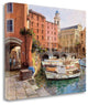 "Mediterranean Colors" By George Bates, Giclee Print on Gallery Wrap Canvas