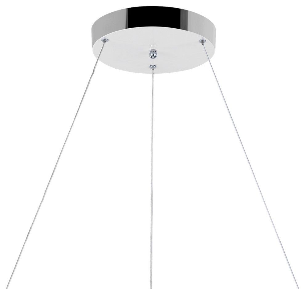 Arielle LED Chandelier With Chrome Finish