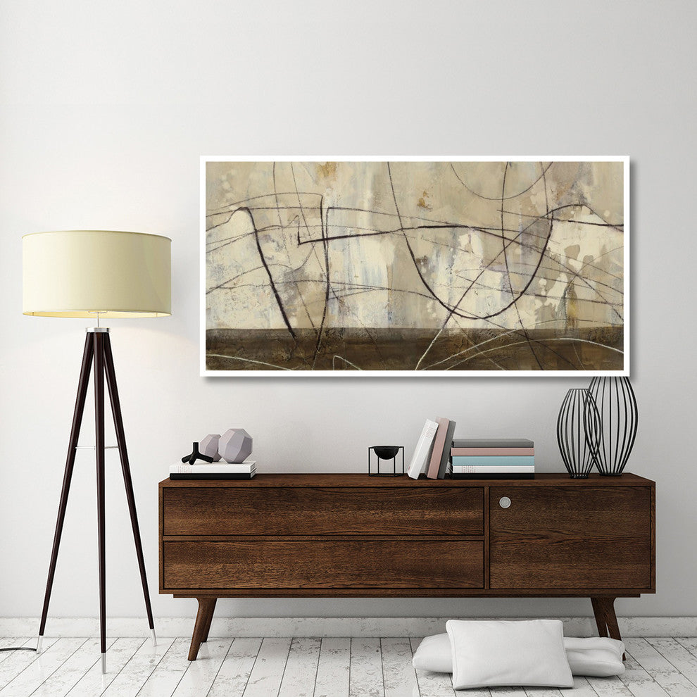 "Across the Desert III Crop" Digital Paper Print by Albena Hristova, 74"x38"