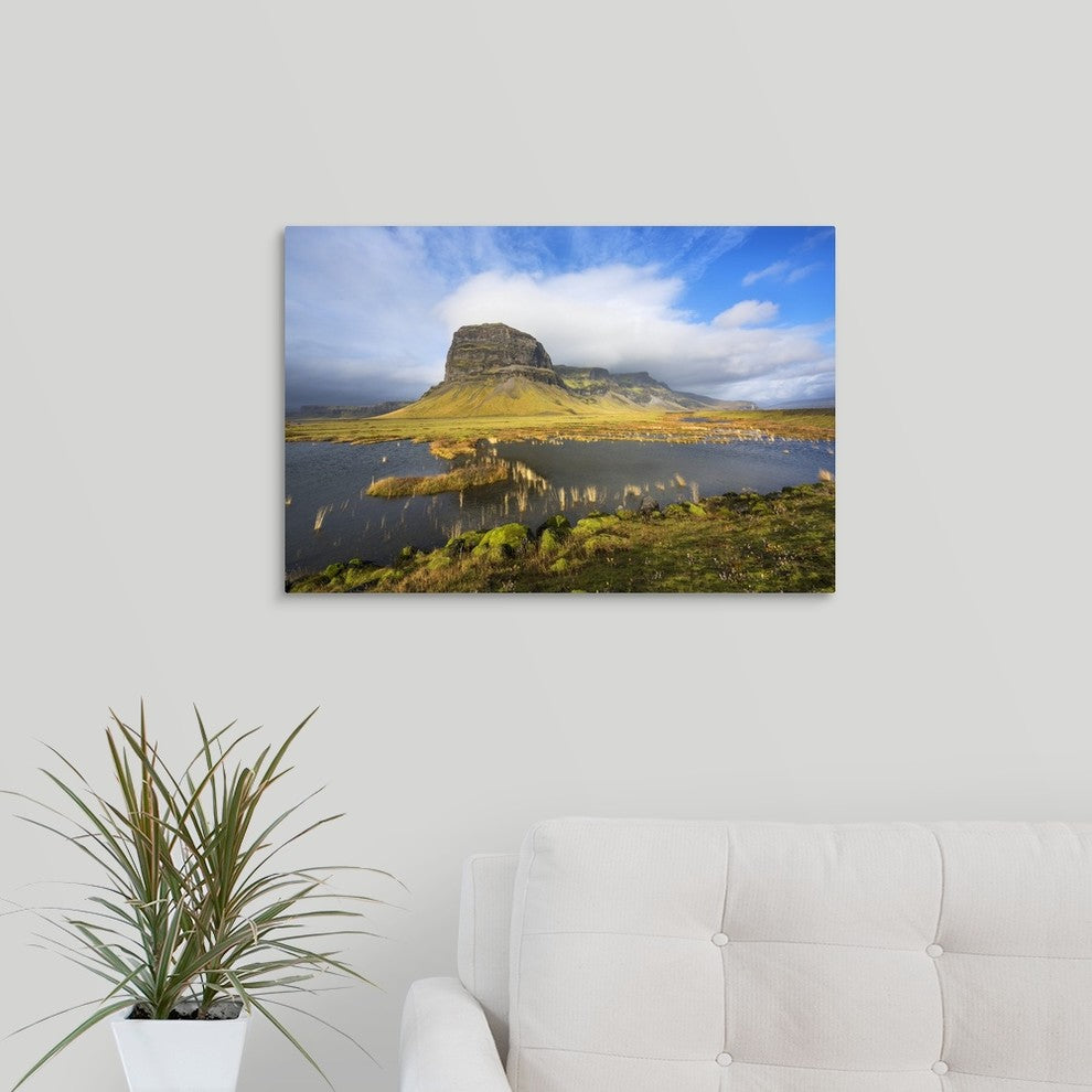 "Big Stone, Iceland" Wrapped Canvas Art Print, 24"x16"x1.5"