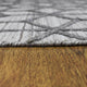 HAND WOVEN FLAT WEAVE KILIM POLYESTER AREA RUGS -Rectangle,Light Gray,Geometric, [Rectangle] 5'x8'