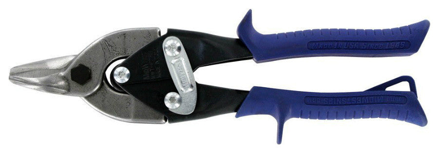 Midwest SnipsÂ® MWT-6716B Forged Serrated Blade Bulldog Aviation Snip, 9"