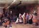 Thomas Waterman Wood The Village Post Office, 21"x28" Gallery Wrapped Canvas