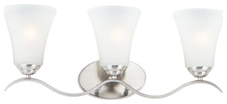 Maxim 12083FT Vital 3 Light 24"W Bathroom Vanity Light - Satin Nickel