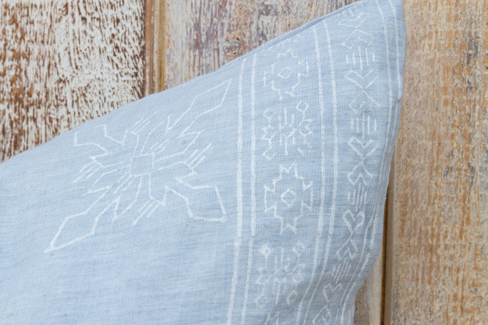 Citlalee Aztec Block Print Pillow