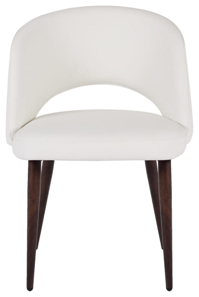 Executive Dining Chair, White