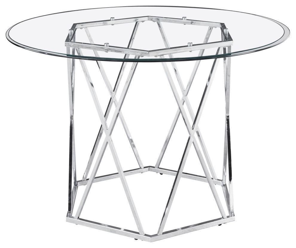 Escondido 5-Piece Dining Set, White
