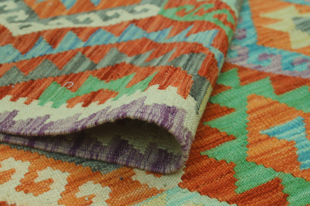 Sangat Kilim Tahmina Rust Rug