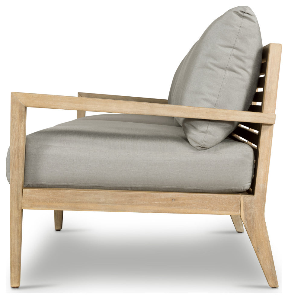 Amaya Outdoor Sofa-94"-Natural Acacia