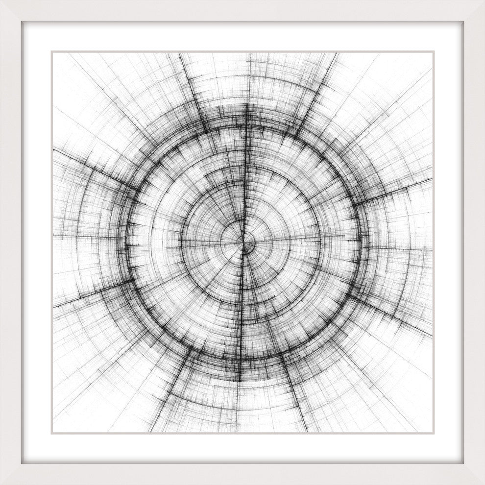 "Torqued Motion" Framed Art Print